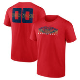 New Orleans Pelicans Stellar Personalized Name & Number T-Shirt Red outlet