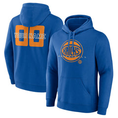 New York Knicks Stellar Personalized Name & Number Pullover Hoodie Blue outlet
