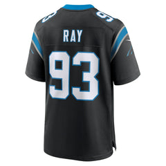 LaBryan Ray Carolina Panthers Team Game Jersey - Black Jerseys