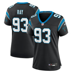 LaBryan Ray Carolina Panthers Women's Team Game Jersey - Black Jerseys