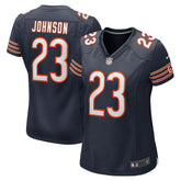Roschon Johnson Chicago Bears Women's Team Game Jersey - Navy Jerseys