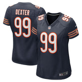 Gervon Dexter Sr Chicago Bears Women's Team Game Jersey - Navy Jerseys