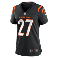 Jordan Battle Cincinnati Bengals Women's Team Game Jersey - Black Jerseys