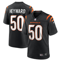 Shaka Heyward Cincinnati Bengals Team Game Jersey - Black Jerseys