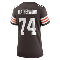 Alex Leatherwood Cleveland Browns Women's Team Game Jersey - Brown Jerseys