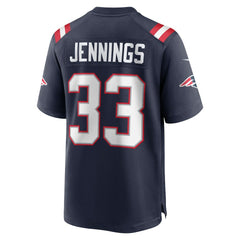 Anfernee Jennings New England Patriots Team Game Jersey - Navy Jerseys