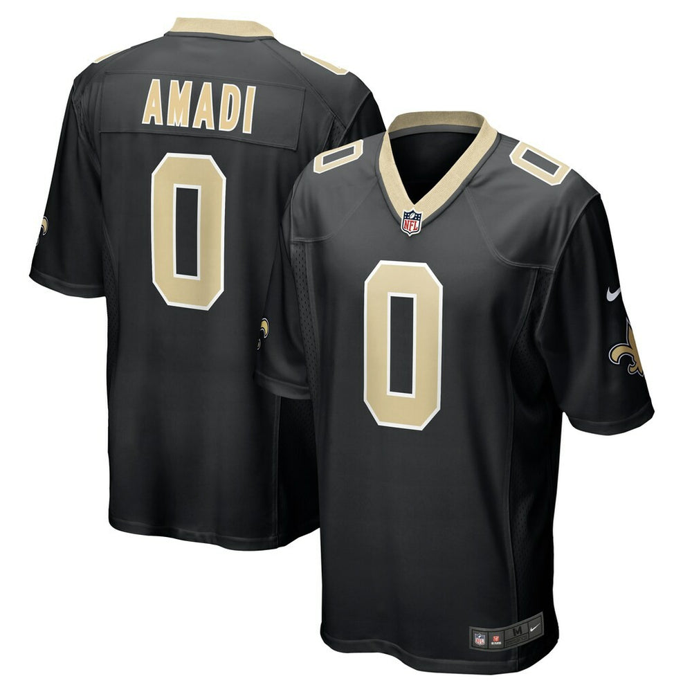 Ugo Amadi New Orleans Saints Team Game Jersey - Black Jerseys