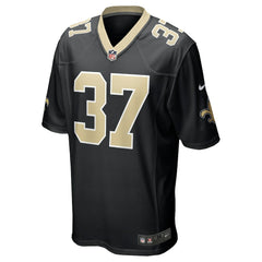 Jordan Mims New Orleans Saints Team Game Jersey - Black Jerseys