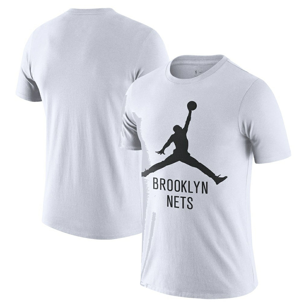 Brooklyn Nets Essential Jumpman T-Shirt White - Nike