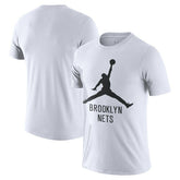 Brooklyn Nets Essential Jumpman T-Shirt White - Nike