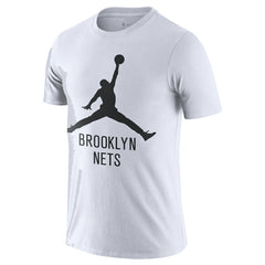 Brooklyn Nets Essential Jumpman T-Shirt White - Nike