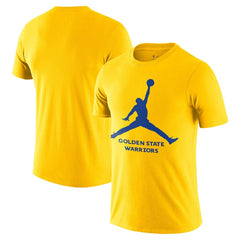 Golden State Warriors Essential Jumpman T-Shirt Gold - Nike