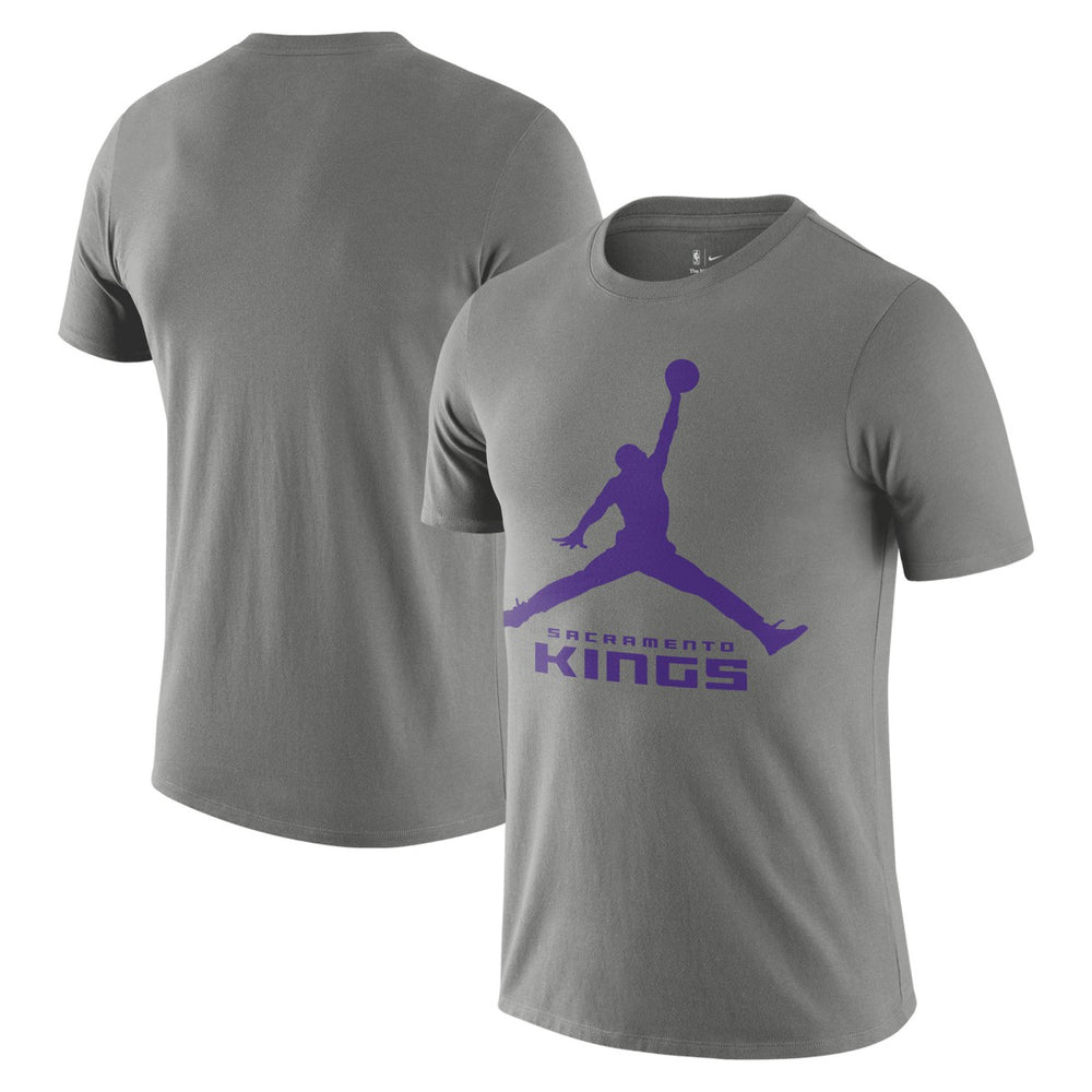 Sacramento Kings Essential Jumpman T-Shirt Gray - Nike outlet