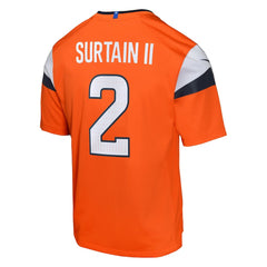Patrick Surtain II Denver Broncos Youth Game Jersey - Orange Jerseys