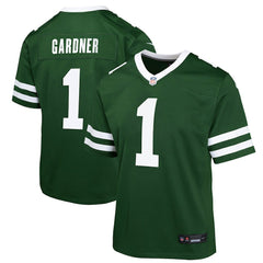 Ahmad Sauce Gardner New York Jets Youth Game Jersey - Green Jerseys