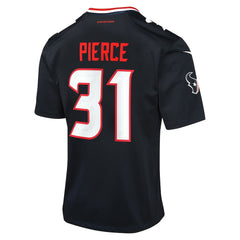 Dameon Pierce Houston Texans Youth Game Jersey - Navy Jerseys