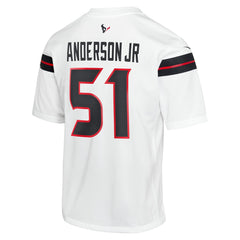 Will Anderson Jr. Houston Texans Youth Game Jersey - White Jerseys
