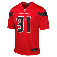 Dameon Pierce Houston Texans Youth Game Jersey - Red Jerseys