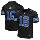 Jared Goff Detroit Lions Youth Game Jersey - Black Jerseys