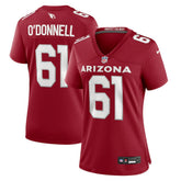 Carter O'Donnell Arizona Cardinals Women's Team Game Jersey - Cardinal Jerseys