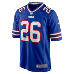Ty Johnson Buffalo Bills Team Game Jersey - Royal Jerseys
