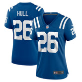 Evan Hull Indianapolis Colts Women's Team Game Jersey - Royal Jerseys