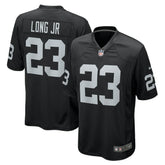 David Long Jr. Las Vegas Raiders Team Game Jersey - Black Jerseys
