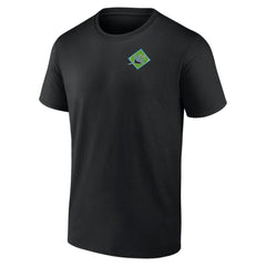 Tampa Bay Rays Profile Big & Tall Field Play T-Shirt - Black T-shirts