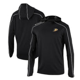 Anaheim Ducks Columbia Omni-Wick Shotgun Long Sleeve Hoodie T-Shirt - Black | US 200629165