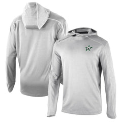 Dallas Stars Columbia Omni-Wick Shotgun Long Sleeve Hoodie T-Shirt - Gray | US 200629173