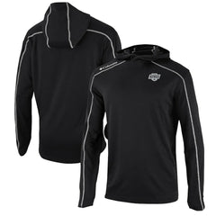 Los Angeles Kings Columbia Omni-Wick Shotgun Long Sleeve Hoodie T-Shirt - Black | US 200629176