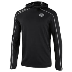 Los Angeles Kings Columbia Omni-Wick Shotgun Long Sleeve Hoodie T-Shirt - Black | US 200629176