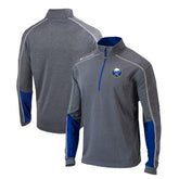 Buffalo Sabres Columbia Omni-Wick Shotgun 2.0 Quarter-Zip Pullover Top - Gray/Blue | US 200629193