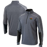 Minnesota Wild Columbia Omni-Wick Shotgun 2.0 Quarter-Zip Pullover Top - Gray/Black | US 200629202