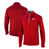 Detroit Red Wings Columbia Omni-Wick Wickhams Hills Half-Zip Pullover Top - Red | US 200629233