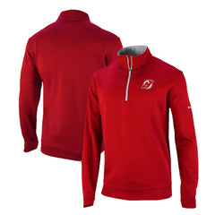 New Jersey Devils Columbia Omni-Wick Wickhams Hills Half-Zip Pullover Top - Red | US 200629243