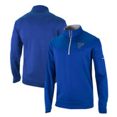 St. Louis Blues Columbia Omni-Wick Wickhams Hills Half-Zip Pullover Top - Blue | US 200629257