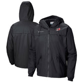 Carolina Hurricanes Columbia Oroville Creek Lightweight Full-Zip Windbreaker Jacket - Black | US 200629319