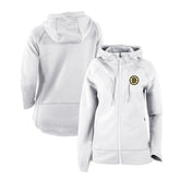 Boston Bruins Columbia Women's Omni-Wick Pack It Up Full-Zip Jacket - White | US 200629392