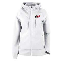 Carolina Hurricanes Columbia Women's Omni-Wick Pack It Up Full-Zip Jacket - White | US 200629394