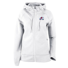 Colorado Avalanche Columbia Women's Omni-Wick Pack It Up Full-Zip Jacket - White | US 200629396