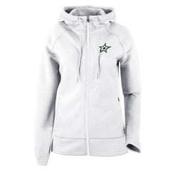 Dallas Stars Columbia Women's Omni-Wick Pack It Up Full-Zip Jacket - White | US 200629398