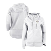 Nashville Predators Columbia Women's Omni-Wick Pack It Up Full-Zip Jacket - White | US 200629403