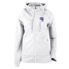 New York Rangers Columbia Women's Omni-Wick Pack It Up Full-Zip Jacket - White | US 200629406