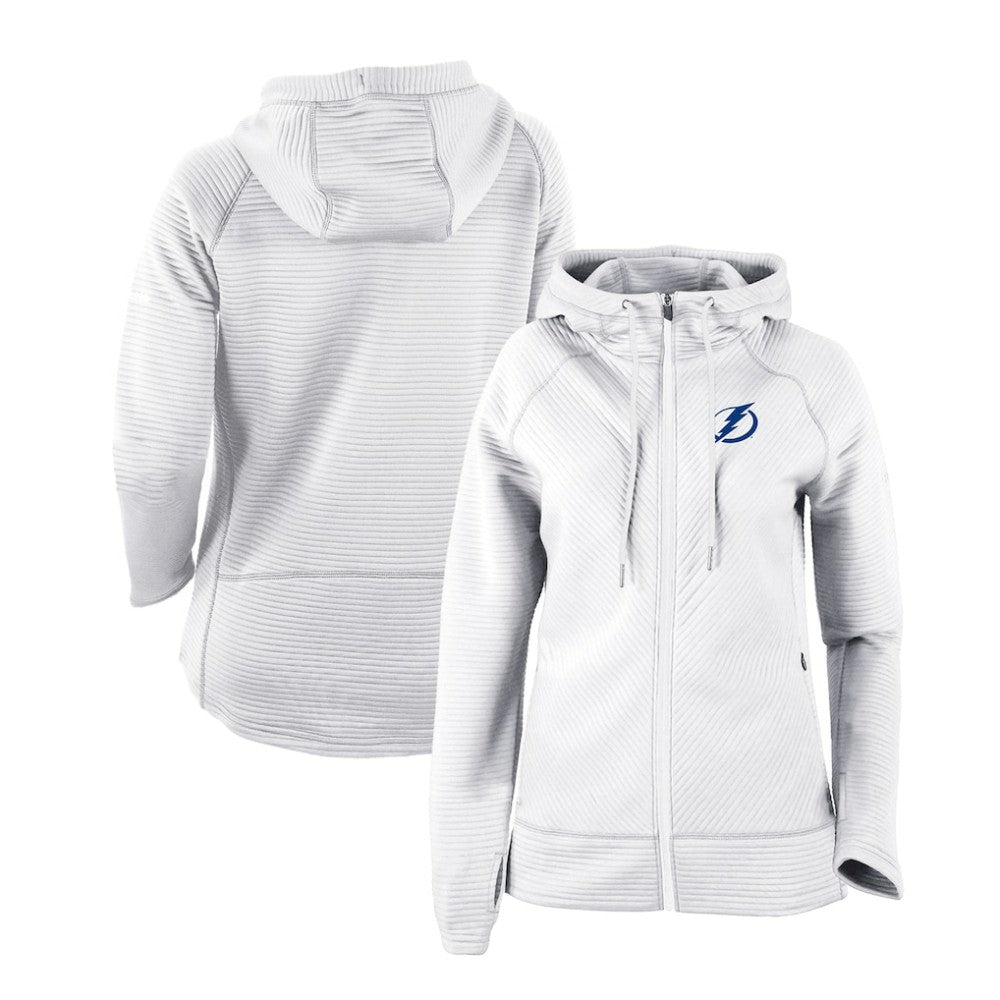 Tampa Bay Lightning Columbia Women's Omni-Wick Pack It Up Full-Zip Jacket - White | US 200629412
