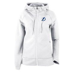 Tampa Bay Lightning Columbia Women's Omni-Wick Pack It Up Full-Zip Jacket - White | US 200629412
