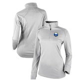 Buffalo Sabres Columbia Women's Omni-Wick Shotgun 2.0 Quarter-Zip Pullover Top - White | US 200629443