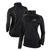 Philadelphia Flyers Columbia Women's Omni-Wick Shotgun 2.0 Quarter-Zip Pullover Top - Black | US 200629457
