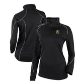 Vegas Golden Knights Columbia Women's Omni-Wick Shotgun 2.0 Quarter-Zip Pullover Top - Black | US 200629463