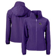 Baltimore Ravens Cutter & Buck Women's Charter Eco Recycled Full-Zip Jacket - Purple Jackets